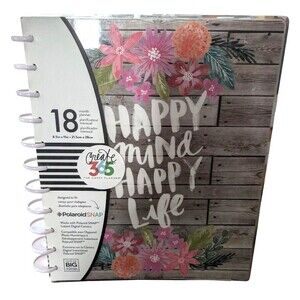Me & My BIG ideas Create 365 The Big Happy Planner Happy Mind Happy Life 2017-18